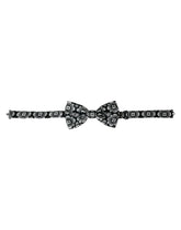 Dolce & Gabbana Black White Printed Adjustable Neck Men Bow Tie -  Neckties, Men -  Dolce & Gabbana.